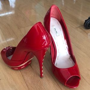Unworn Miu Miu heels